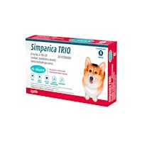 Antipulgas Simparica Trio Azul 10.1-20kg 1 tableta