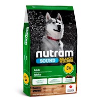 Comida Perro Toda Raza Adulto Nutram S9 Cordero Arroz 11.4kg