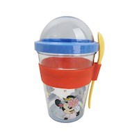 Vaso para Yogurth 450 ml Mickey Mouse