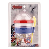 Vaso para Yogurth 450 ml Avengers 2
