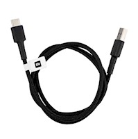 Cable Carga Y Datos Xiaomi SJX10ZM USB-C A USB-A 1m Negro