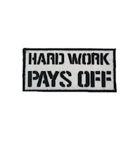 Parche Hard Work Pays Off