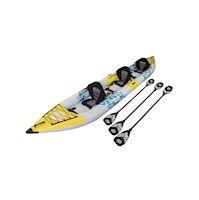 Kayak Inflable Doble Capa 3 Personas 500cm Triton