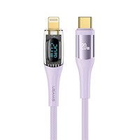 Cable Digital Type-C para iPhone PD 20W 1.2m Lila