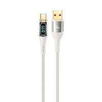 Cable Digital SHADOW USB a Type-C 66W 1.2m Beige