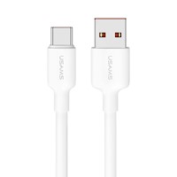 Cable U84 USB a Type-C 3A 1m Blanco