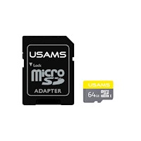 Tarjeta Micro SD High Speed de 64GB + Adaptador