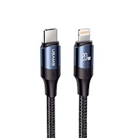 Cable Type-C a Lightning 20W PD 2m Negro