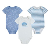 Pack de 3 Bodies Niño Celeste Nuboso 3m
