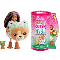 Set Barbie Cutie Reveal - Muñeca Chelsea y accesorios - Perrito rana