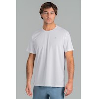 Polo Deportivo Ultimate de Manga Corta para Hombre White