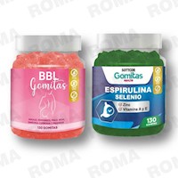 PACK BBL GOMITAS AGUAJE Y GOMITAS ESPIRULINA SOTTCOR LABS