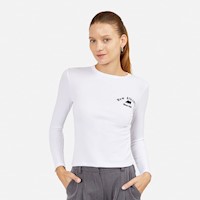 Polo ML New Athletic Almendra 006-0101 para Mujer