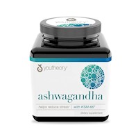 Suplemento de Ashwagandha Youtheory para Gestionar el Estres - 60 Cap