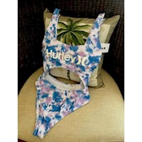 Ropa De Baño Hurley Swimsuit Una Pieza Mujer TieDye