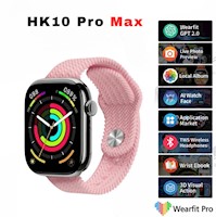 Smartwatch HK10 Pro Max con ChatGPT G Siri NFC
