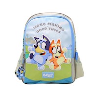 Mochila Escolar Bluey Gris