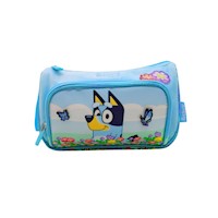 Cartuchera Escolar Bluey Celeste