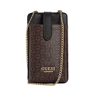 Crossbody Porta Celular Guess Marron