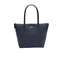 Cartera Tote Lacoste con cierre - Azul