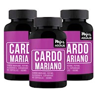 Cardo Mariano 400 mg Mujer Aguaje Pack x 3