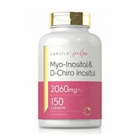 Myo-Inositol & D-Chiro Inositol 2060 mg (150 Cápsulas) - Carlyle