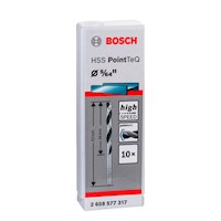 Bosch Broca Metal HSS PointTeQ CjaX10 5/64"