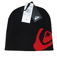 Beanie o Chullo Quiksilver para Hombre Reversible Hot Dog - Rojo