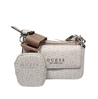 Set Crossbody Guess Abbie Mini White Multi