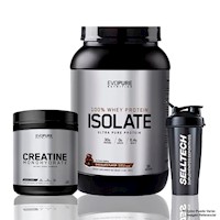 Pack Evopure Isolate 3Lb Chocolate + Creatina 600gr