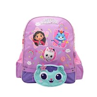 Mochila Escolar Gabby´s DollHouse & Catrat