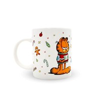 Taza 330 ml Garfield Mod. 1 - Colección Navideña