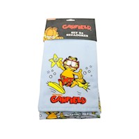 Set de Secadores x2 Garfield Colección Verano