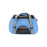 MALETIN "CONFORT CARRIER" Large (19 x 10 x 13") Azul