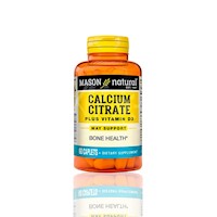 Vitamina Mason Calcium Citrate With Vitamin D3 (60 Tab)