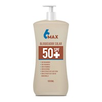 Bloqueador Solar SPF 50 de 1000ml 6MAX