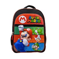 Mochila Escolar Mario Bros Nintendo