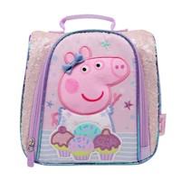 Lonchera Escolar Peppa Pig Lila