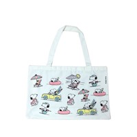 Bolso De Tela Snoopy 38 x 58 cm Reutilizable Mod. 3