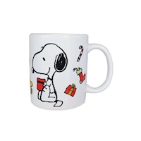 Taza de cerámica 390ml Snoopy Colección Navideña