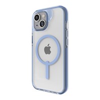 Case ZAGG Santa Cruz Snap para iPhone 15 compatible con MagSafe - Azul