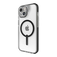 Case ZAGG Santa Cruz Snap para iPhone 15 compatible con MagSafe - Negro