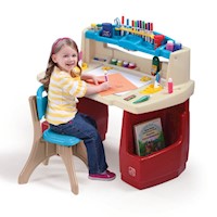 Escritorio de Lujo Multicolor - Mesa Educativa Para Niños