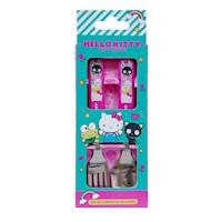 Scool Set de Cubiertos c/caja Hello Kitty & friends