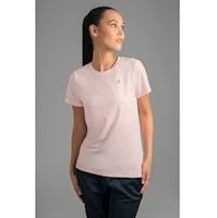 Polo Deportivo Manga Corta para Mujer Pink