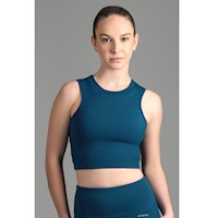 Top Deportivo Mujer Oil Blue