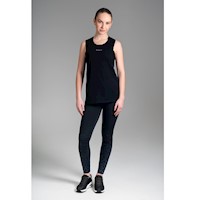 Polo Casual Sin Mangas para Mujer Black