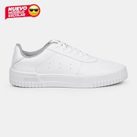 Zapatilla Escolar Venus Vibe Pasador Blanco