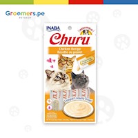 CHURU - Snack Húmedo para gatos sabor a pollo