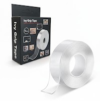 Pack x 3 Cinta Mágica Doble Contacto Transparente 9 Metros